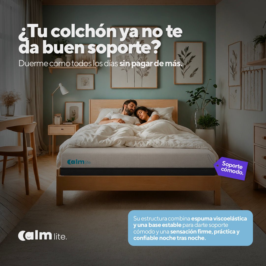 Pack Calm Lite + 2 Almohadas Memory Cooling - CALM