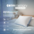 Pack colchón Calm Hybrid Select híbrido más 2 almohadas Memory Cooling