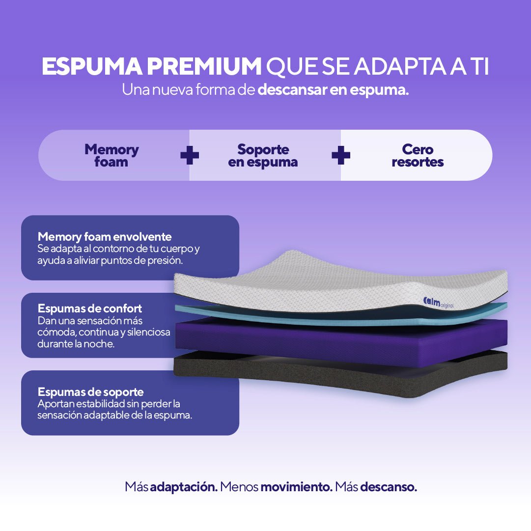 Pack Original + 02 almohadas Memory Cooling - CALM