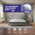 Pack Original 1.5 plazas + 01 almohada Memory Pro - CALM