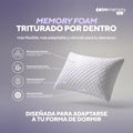Pack de 2 almohadas Calm Memory Pro de memory foam moldeable